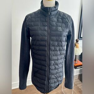 Haglöfs Hybrid Insulated Jacket – Black & Graphite / Charcoal – Men’s Small